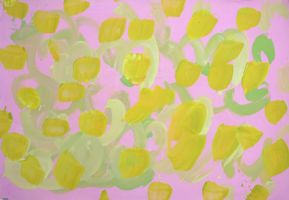 BAEK HAE YONG_Untitled 무제 p20190001 Acrylic on Paper 54.5cm x 78.8cm